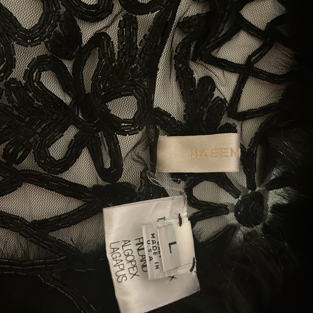 Naeem khan fox fur beaded vest - Picture 11 of 13